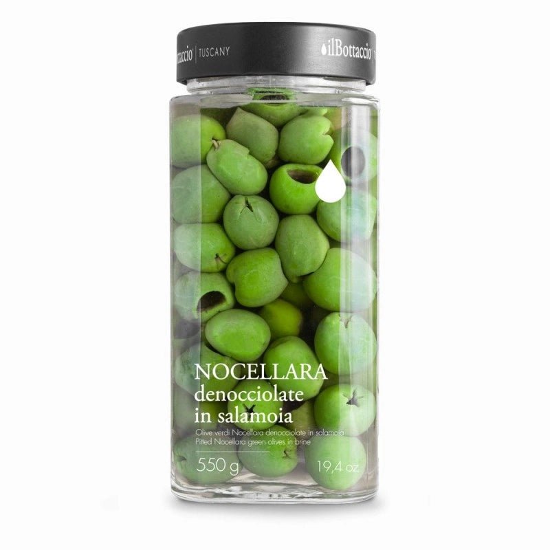 Nocellara Olijven 550g Sicilië - TheOliveLabel.shop