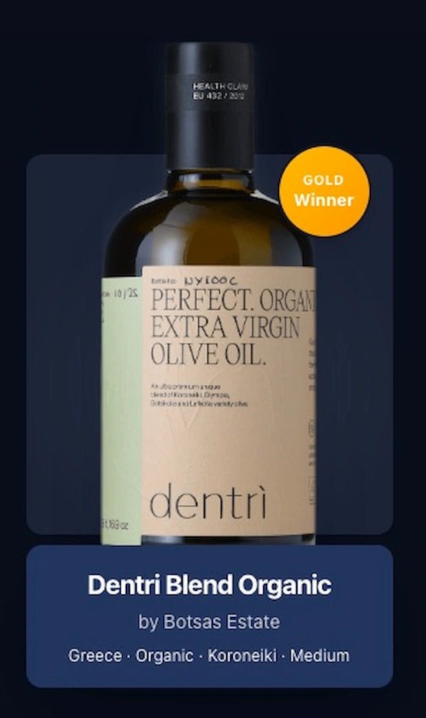 Biologische Extra Vierge Olijfolie Gezondheidsclaim 500ml Blend Griekenland - TheOliveLabel.shop