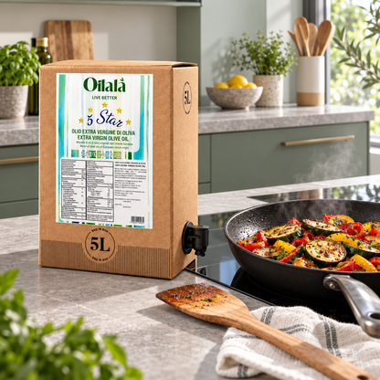 Extra Vierge Olijfolie 5 star 3L bag in box - TheOliveLabel.shop