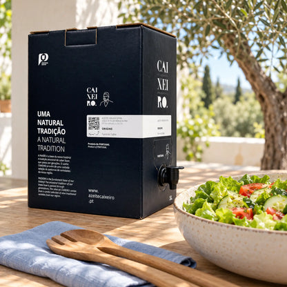 Extra Vierge Olijfolie Caixeiro Origins | 5 liter BIB | Portugal - TheOliveLabel.shop