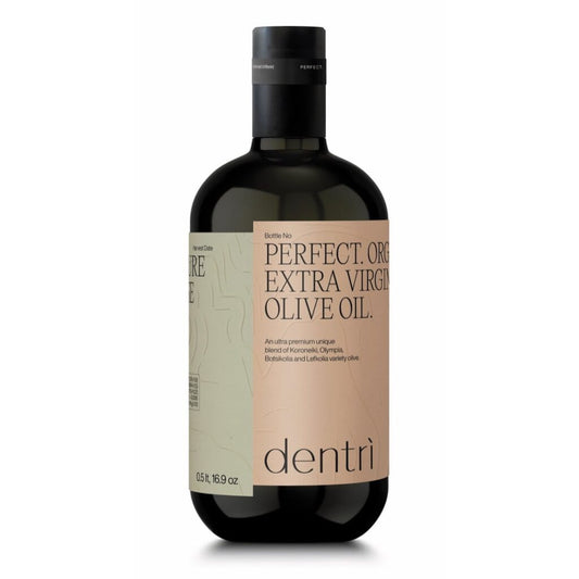 Biologische Extra Vierge Olijfolie Gezondheidsclaim 500ml Blend Griekenland - TheOliveLabel.shop