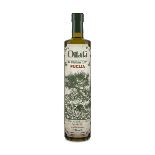 Biologische Extra Vierge Olijfolie Oilala Traditioneel | 750 ml | Puglia