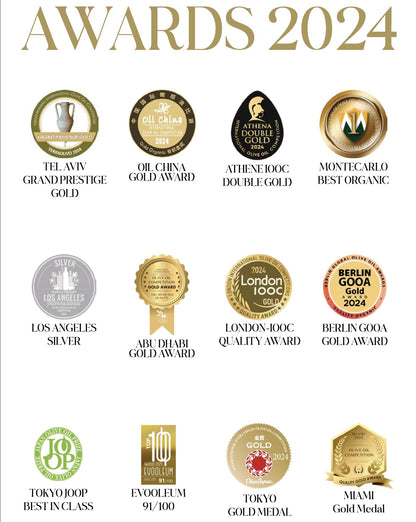 Biologische Extra Vierge Olijfolie Coratina | 500 ml | Italië | Gezondheidsclaim - TheOliveLabel.shop