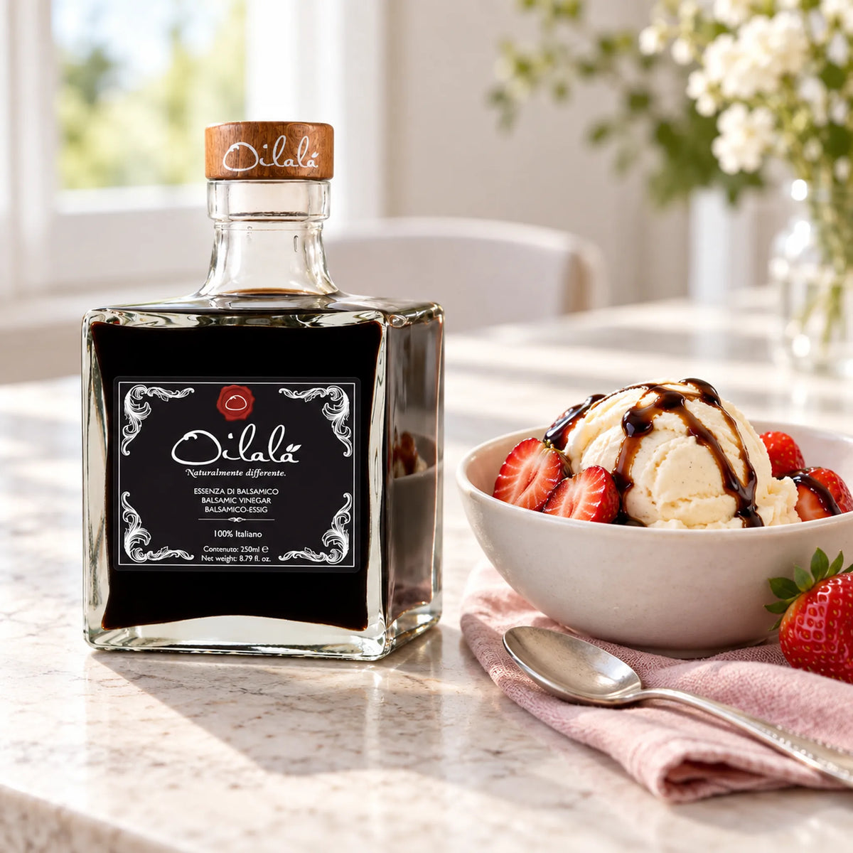 Oilalà Majestic balsamico dressing 250 ml Italië - TheOliveLabel.shop
