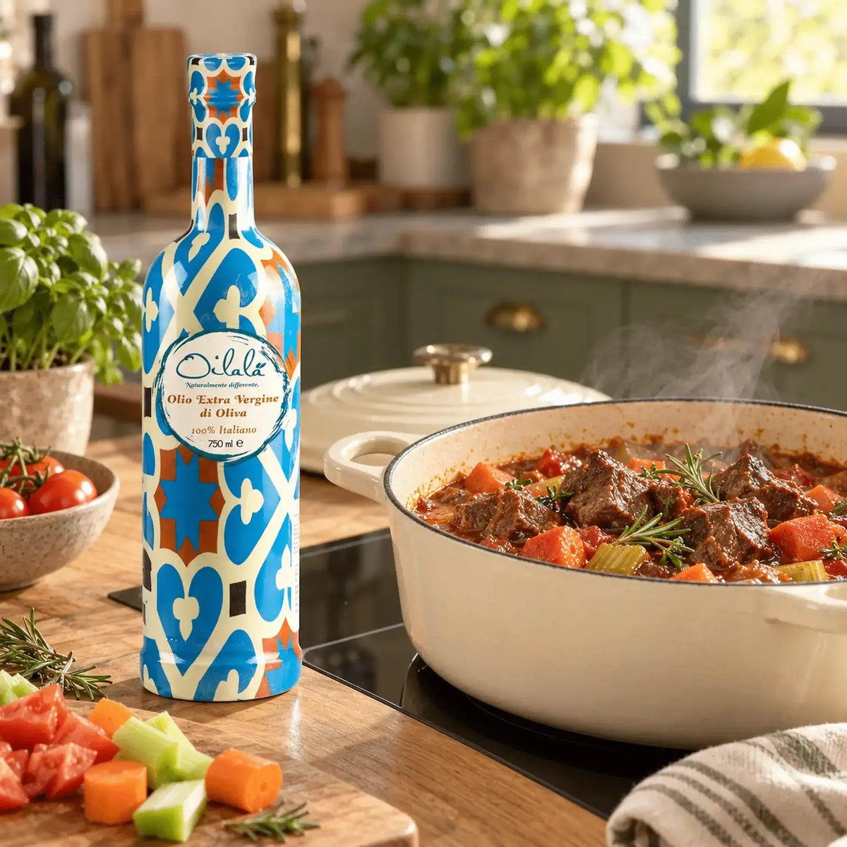 Oilalà Italiano 750 ml extra vierge olijfolie uit Italië - TheOliveLabel.shop