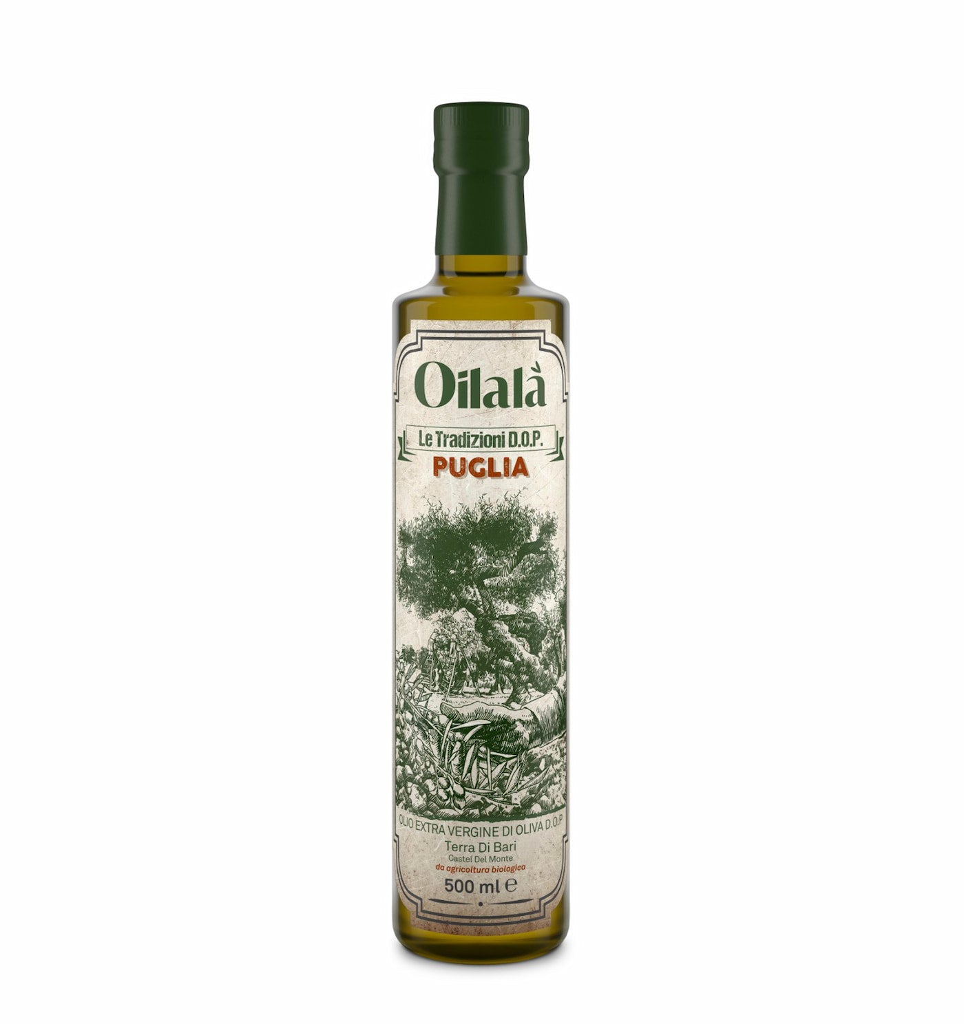Traditionele Biologische Olijfolie Puglia – Terra di Bari D.O.P. - TheOliveLabel.shop