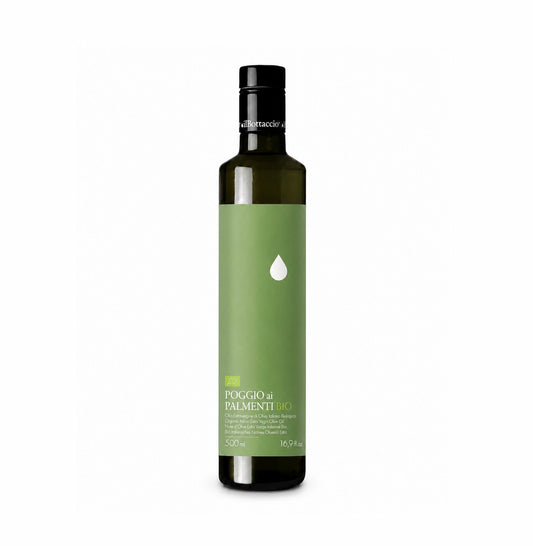 Biologische Extra Vierge Olijfolie 500ml Poggio Ai Palmenti - TheOliveLabel.shop